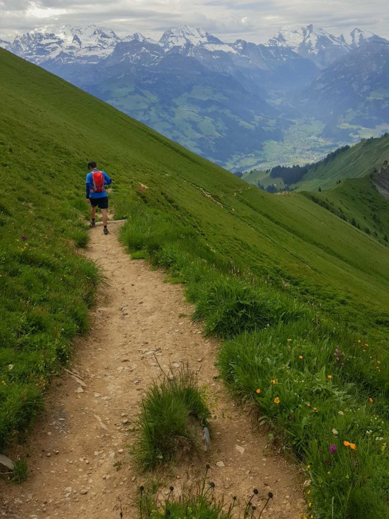alpes suizos - bajando de niesen a frutigen