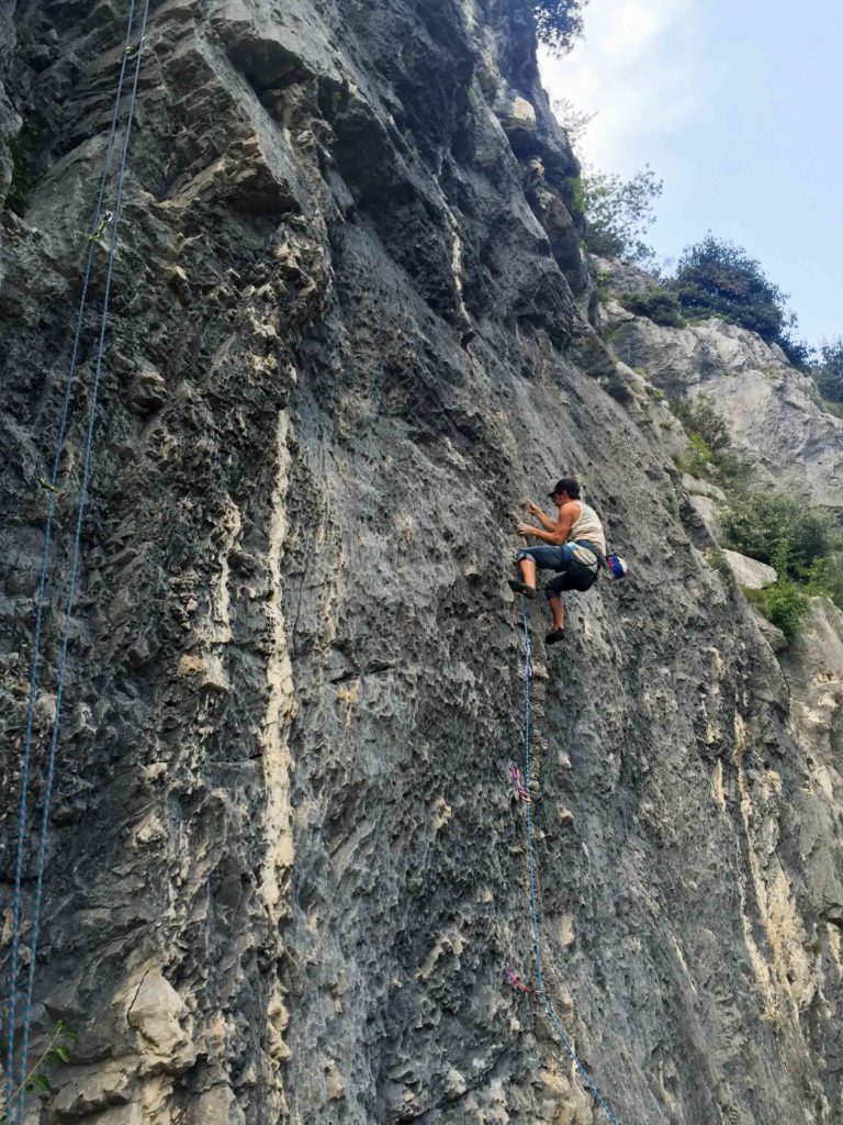 alpes italianos - escalada arco